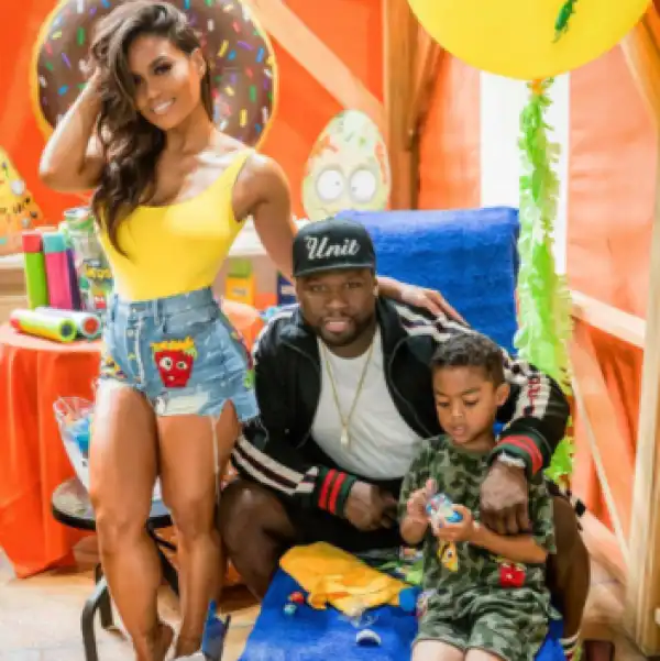 50cent And Ex-girlfriend Daphne Joy Celebrate Their Son Sire